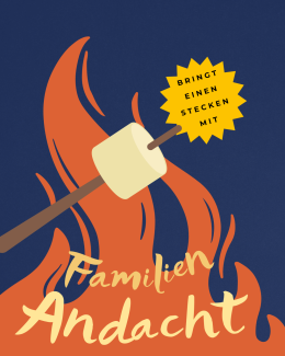 Familien-Andacht am Lagerfeuer