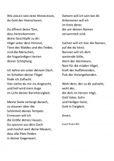wie lieblich